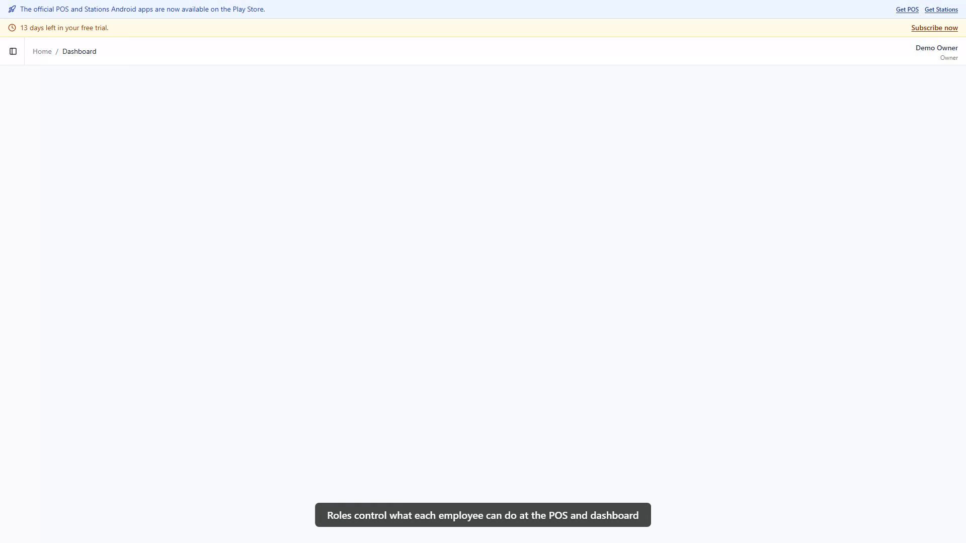 Roles and Permissions admin walkthrough