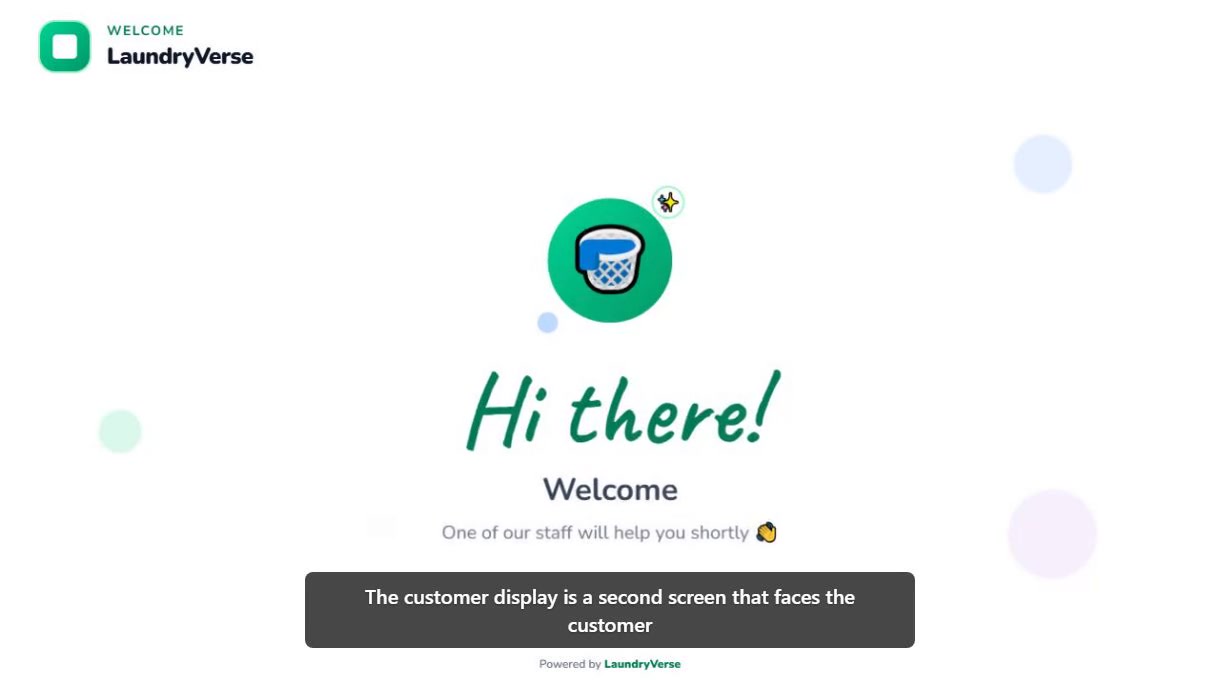 Customer Display walkthrough video