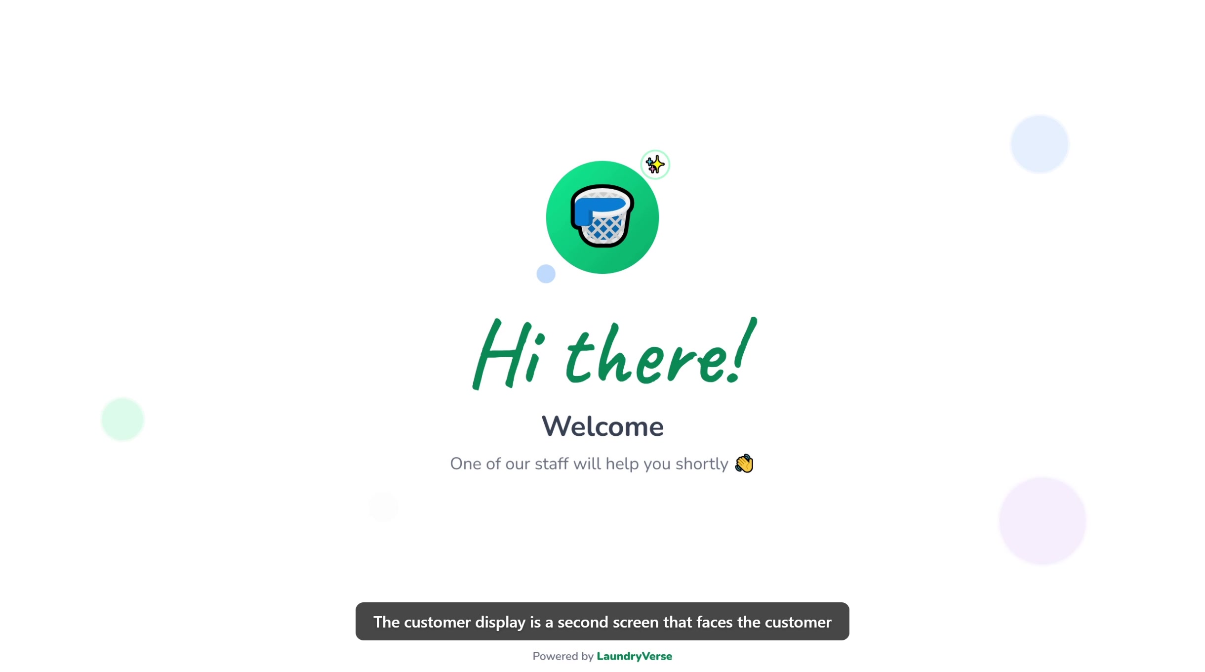 Customer Display walkthrough video